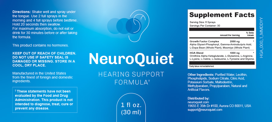 Label NeuroQuiet